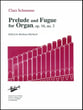 Prelude and Fugue, Op. 16, No. 3 Organ sheet music cover